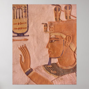 Africa, Egypt, Valley of the Kings. Tomb wall Poster