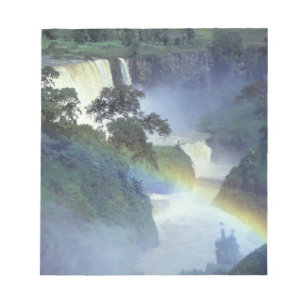 Africa, Ethiopia, Blue Nile River, Cataract. Notepad