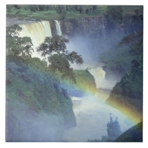 Africa, Ethiopia, Blue Nile River, Cataract. Tile