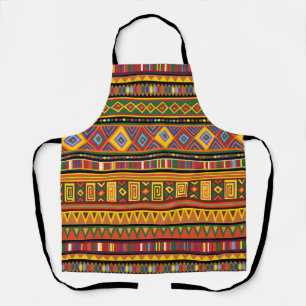 Africa Ethnic Art Pattern Apron