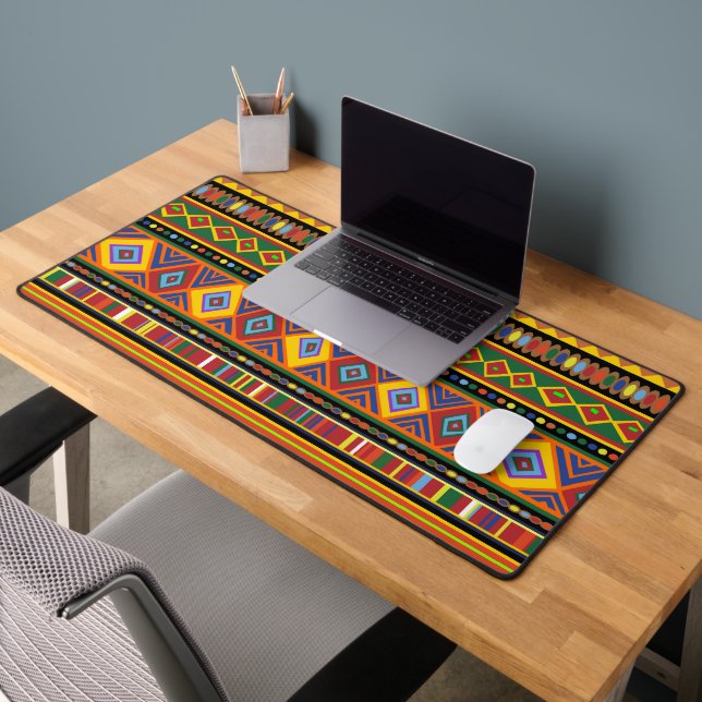 Africa Ethnic Art Pattern  Desk Mat (Office 2)