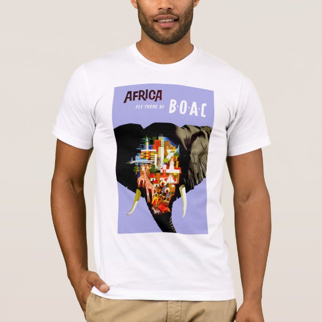 Africa ~ Fly There T-Shirt (Front)