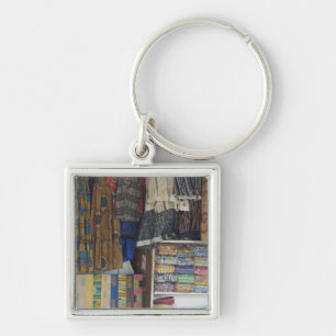 Africa, Ghana, Accra. Accra Textile & Handicraft Keychain