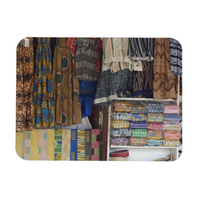 Africa, Ghana, Accra. Accra Textile & Handicraft Magnet (Horizontal)
