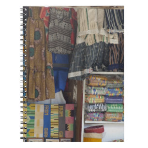 Africa, Ghana, Accra. Accra Textile & Handicraft Notebook