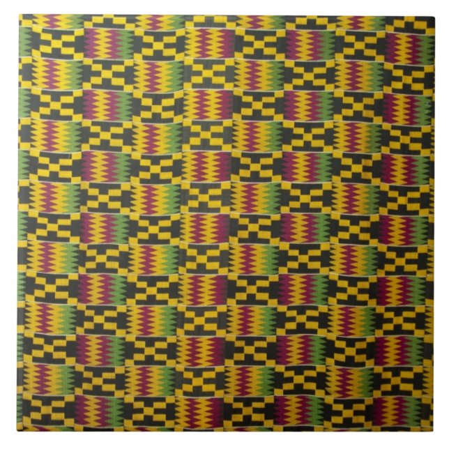 Africa, Ghana, Accra. National Museum, regarded 2 Tile (Front)