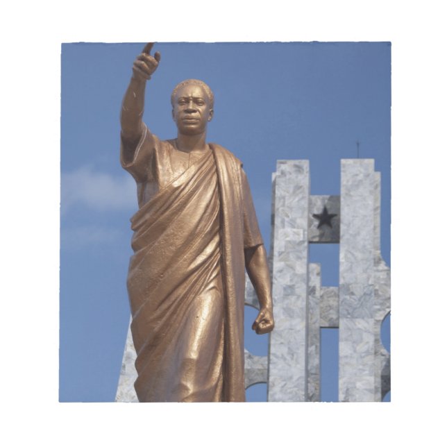 Africa, Ghana, Accra. Nkrumah Mausoleum, final Notepad (Front)