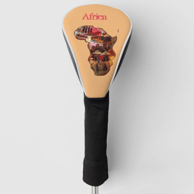 Africa Golf Head Cover (Front)