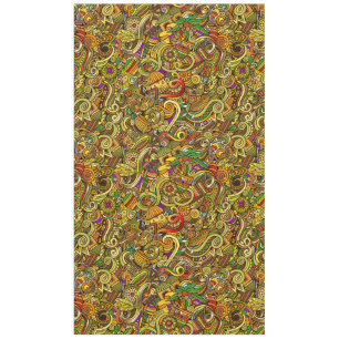 Africa Illustration Large Tablecloth