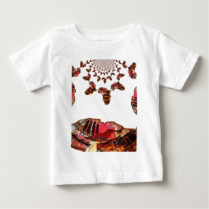 Africa in Motion: Kaleidoscope Map Design Baby T-Shirt