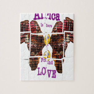 Africa is where I found Love Jigsaw Puzzle