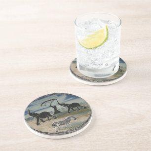 Africa Kenya Beautiful Elegant Wildlife Coaster