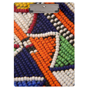 Africa, Kenya. Maasai Tribal Beads Clipboard