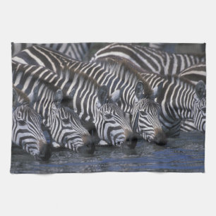 Africa, Kenya, Masai Mara Game Reserve, Plains Kitchen Towel