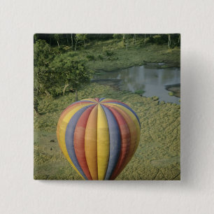 Africa, Kenya, Masai Mara National Preserve, 3 2 Inch Square Button