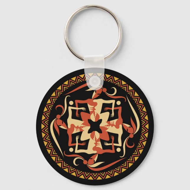 africa keychain (Front)