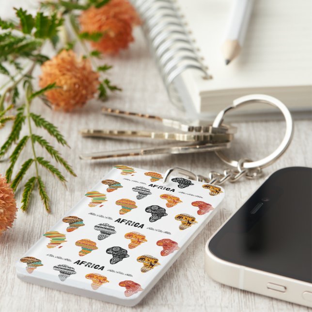 Africa Keychain (Front Right)