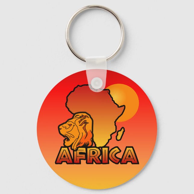 Africa keychain (Front)