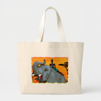 "Africa!" Large Tote Bag