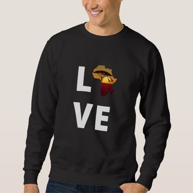 Africa Love 1 Sweatshirt (Front)
