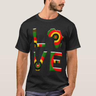 Africa Love African American History Men Women Kid T-Shirt