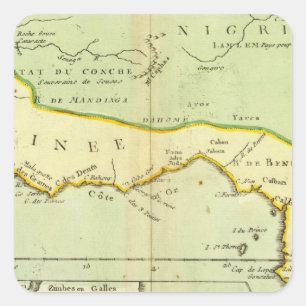 Africa, Madagascar Square Sticker