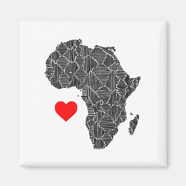 Africa magnet (Front)