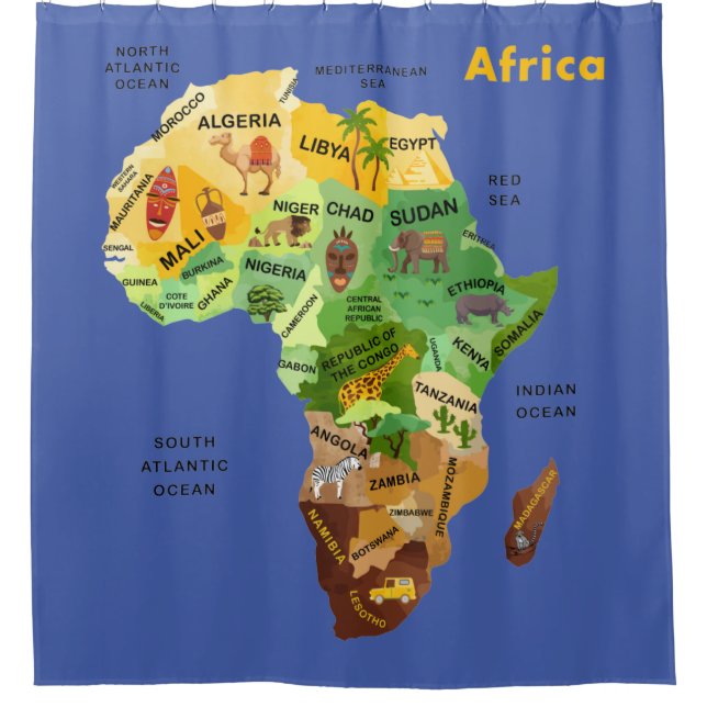 Africa Map (Front)