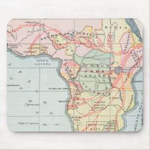 AFRICA: MAP, 1894 MOUSE PAD