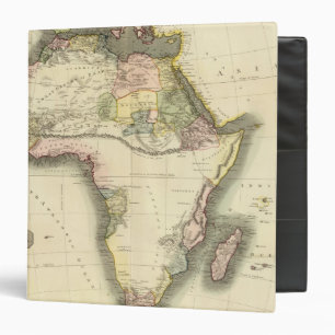 Africa map binder