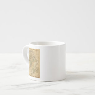 Africa  Map by Worcester Espresso Cup