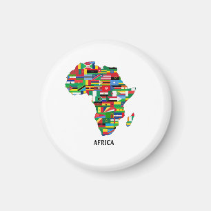 Africa Map Continent Magnet