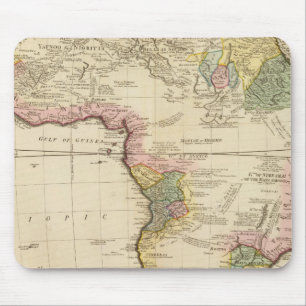 Africa map mouse pad