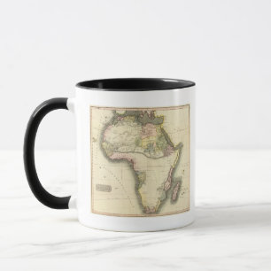 Africa map mug