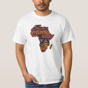 Africa Map Pattern - Africa Continent T-Shirt