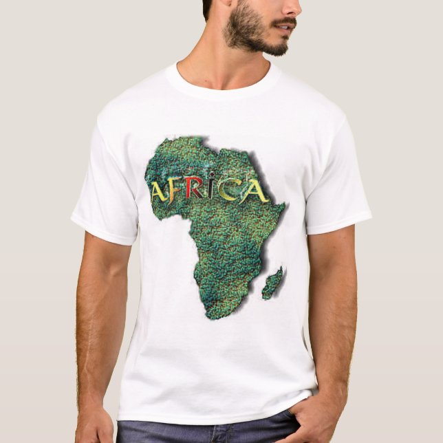 africa-map T-Shirt (Front)