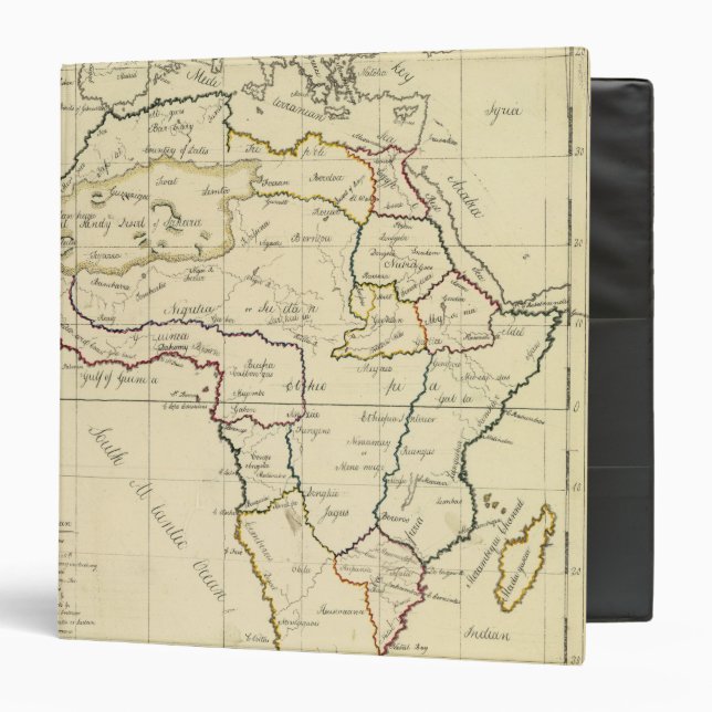 Africa, Mediterranean Binder (Front/Inside)