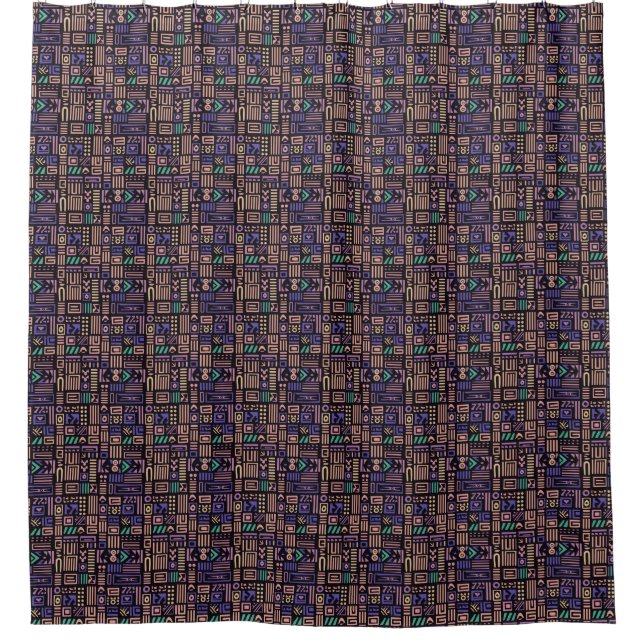 Africa Mudcloth pattern abstract modern art 3 (Front)