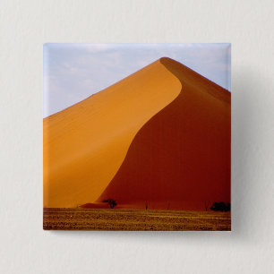 Africa, Namibia, Naukluft National Park, 2 Inch Square Button