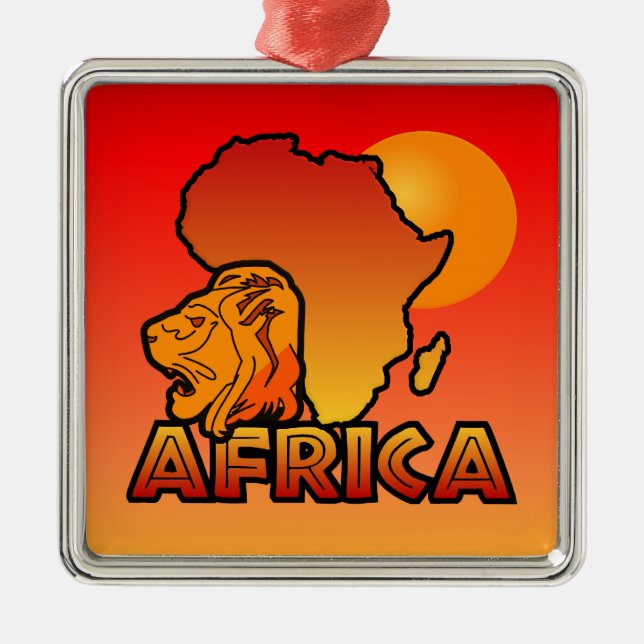 Africa ornament (Front)