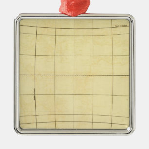 Africa Outline Metal Ornament