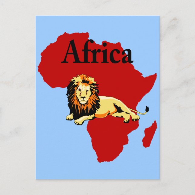 Africa Postcard (Front)