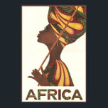 Africa Poster<br><div class="desc">African vintage travel poster</div>