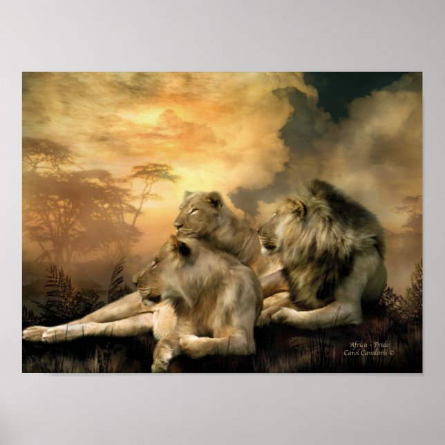 Africa-Pride Art Poster/Print Poster (Front)