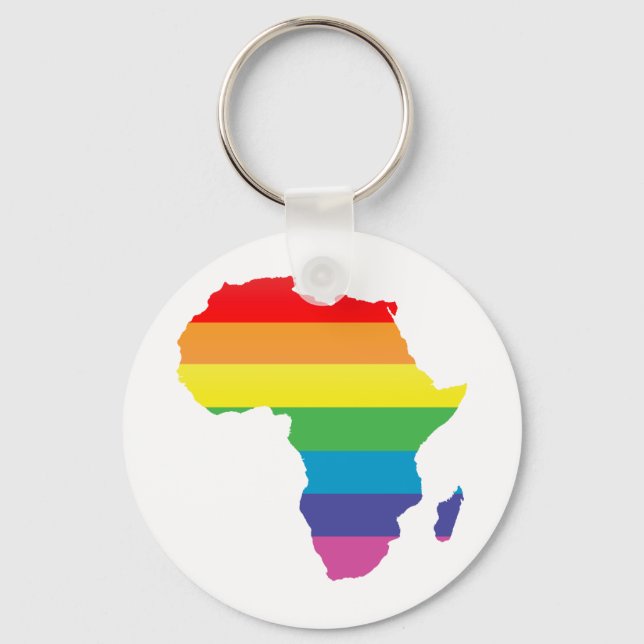africa pride. keychain (Front)