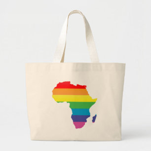 africa pride. large tote bag