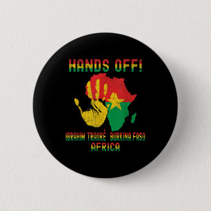 Africa Resistance Thomas Sankara Burkina Faso Ibra 2 Inch Round Button