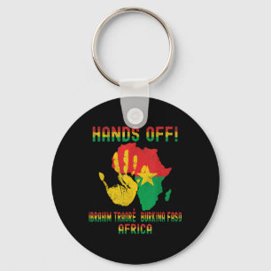 Africa Resistance Thomas Sankara Burkina Faso Ibra Keychain