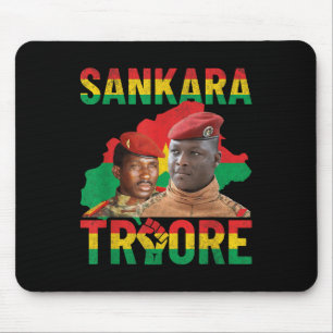 Africa Resistance Thomas Sankara Burkina Faso Ibra Mouse Pad