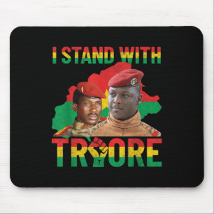 Africa Resistance Thomas Sankara Burkina Faso Ibra Mouse Pad